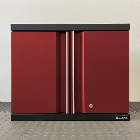 G-Storage 2 Door Wall Cabinet (Red)