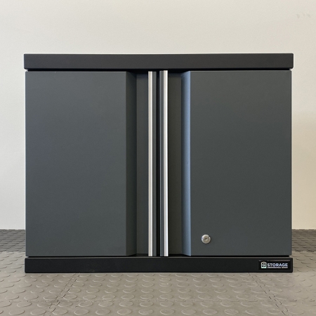 G-Storage 2 Door Wall Cabinet (Grey)