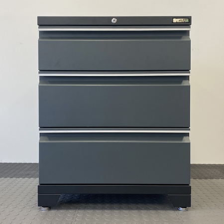 G-Storage 3 Drawer Base Cabinet (Grey)