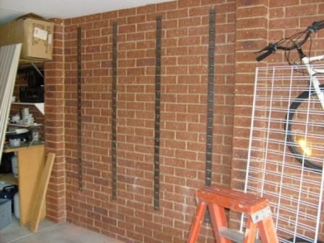 Strips for panel on wall