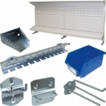Ultimate Worshop cabinet Workbench Backboard Tool Holders - Image 1