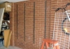 Strips for panel on wall