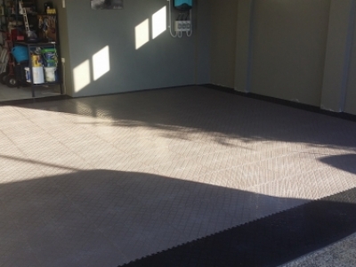 New PVC Diamond Garage Floor Tiles