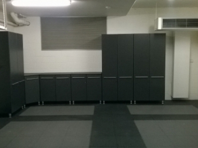 Garage Cabinets & Flooring
