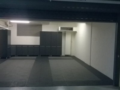 Garage Cabinets & Flooring