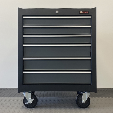 G-Storage 6 Drawer Mobile Tool Cabinet (Grey)