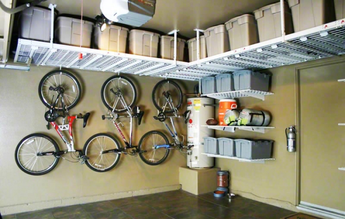 Overhead Ceiling Storage Hyloft, Ceiling Hung Garage Shelves