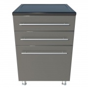 Ultimate 3 Drawer Base Cabinet - Image 3