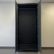 G-Storage 2 Door Tall Cabinet (Grey) - Image 3