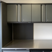 G-Storage 2 Door Wall Cabinet (Grey) - Image 4
