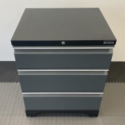 G-Storage 3 Drawer Base Cabinet (Grey) - Image 3