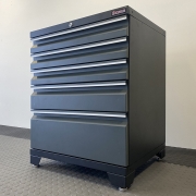 G-Storage 5 Drawer Base Cabinet (Grey) - Image 3