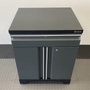 G-Storage 2 Door + 1 Drawer Base Cabinet (Grey) - Image 2