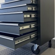 G-Storage 6 Drawer Mobile Tool Cabinet (Grey) - Image 4