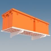 HyLoft Wall Shelves - Pair (1140mm x 380mm) - Image 3