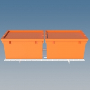 HyLoft Wall Shelves - Pair (1140mm x 380mm) - Image 4