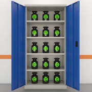 Workshop 2 Door Large Cabinet - Image 3
