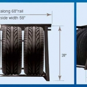 Hyloft Heavy-Duty Adjustable TireRack - Image 4